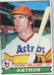 1979 Topps Baseball Cards      553     Denny Walling